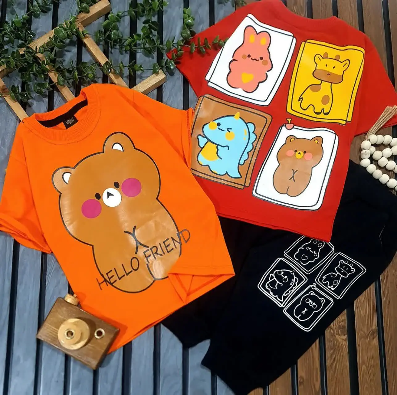 👚نام: ست جذاب خرسی چهارتایی 🐻🐻🐻🐻🐻
