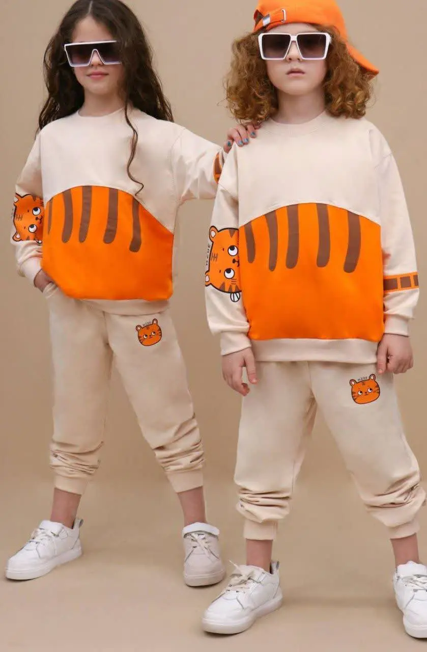 💚🌸اسم: بلوز شلوار بگ استایل ببر کوچولو NZDE💚🌸
