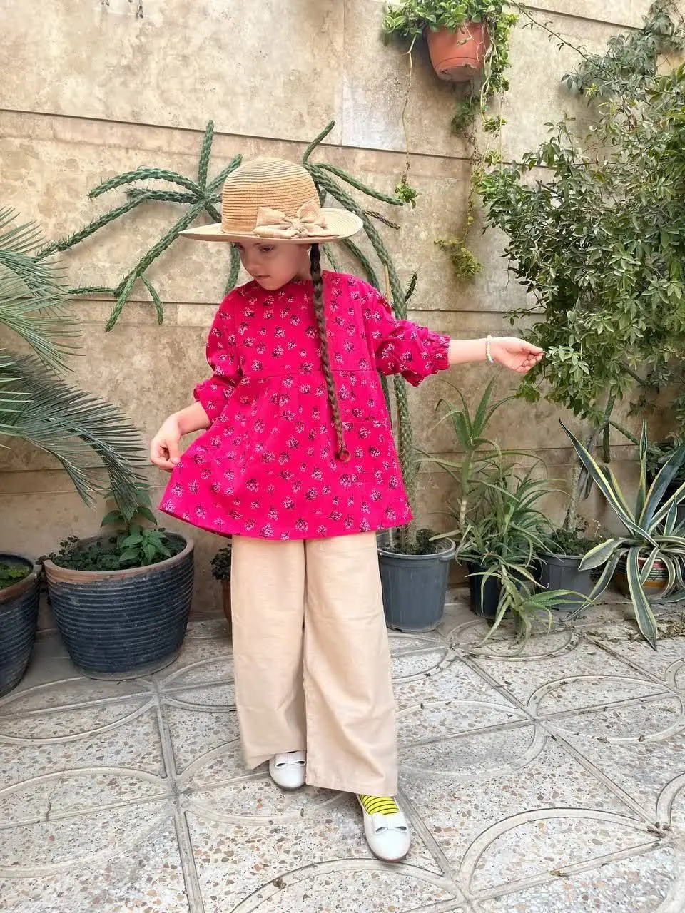 👚نام: ست شومیز عروسکی جلو بسته و شلوار لنین بگ
