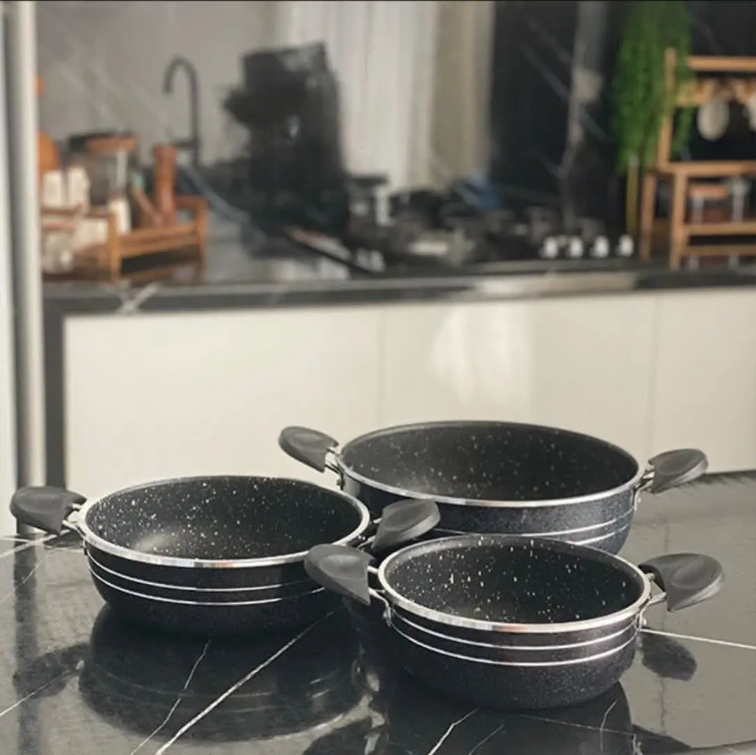 ✅ست ماهیتابه دو دسته