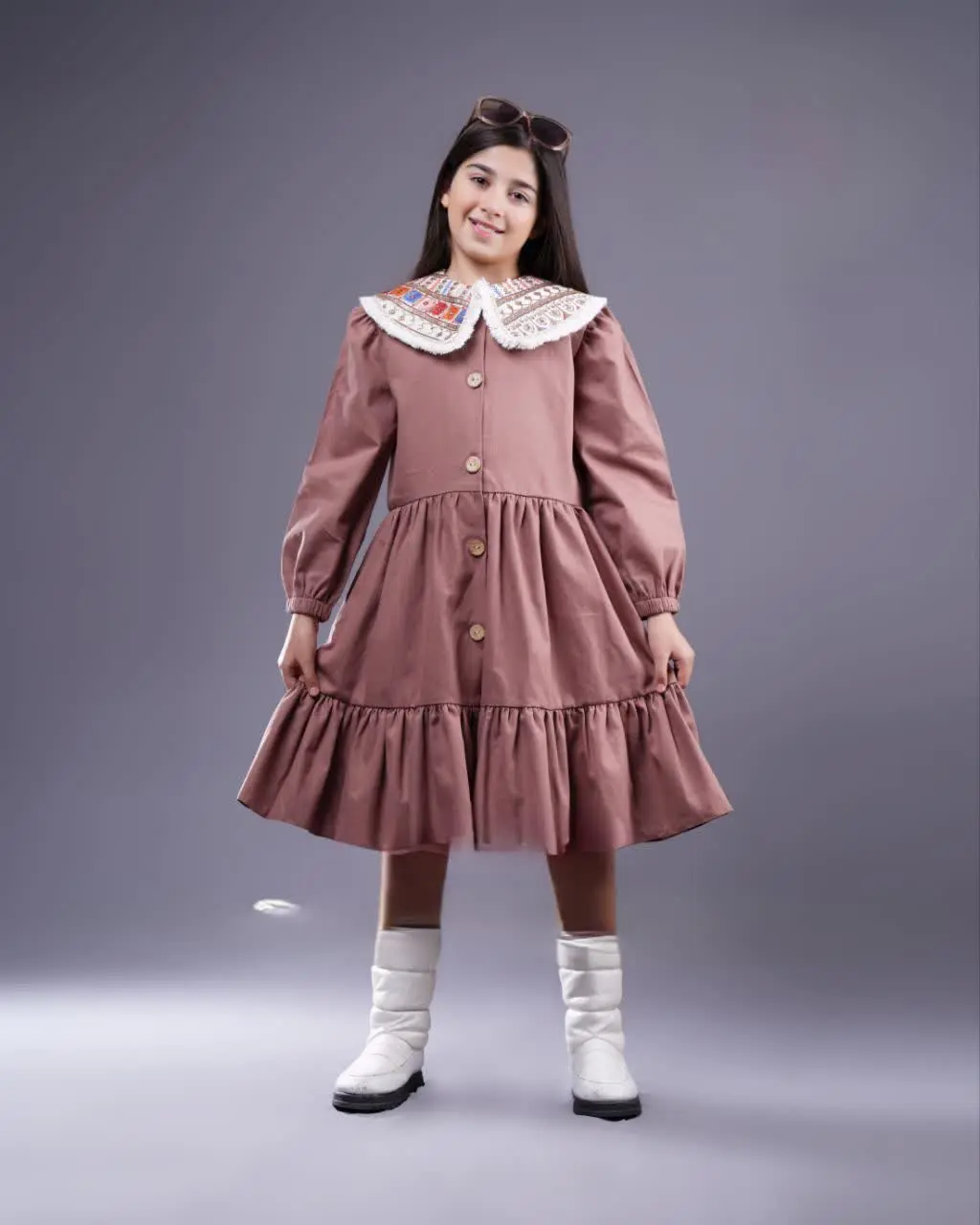 🎗 پیراهن طرح ماهدخت