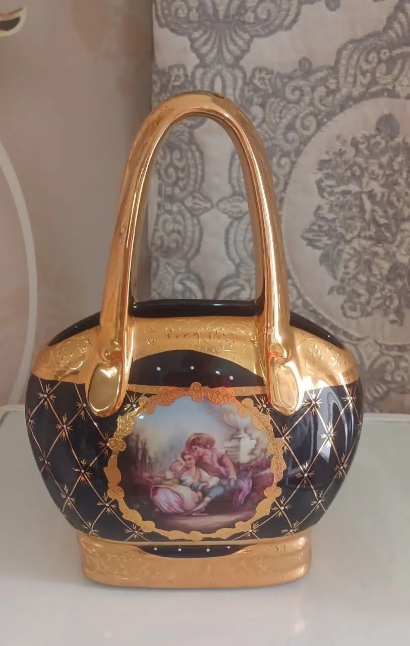 کیف ۳۲ سانت سرمه ای