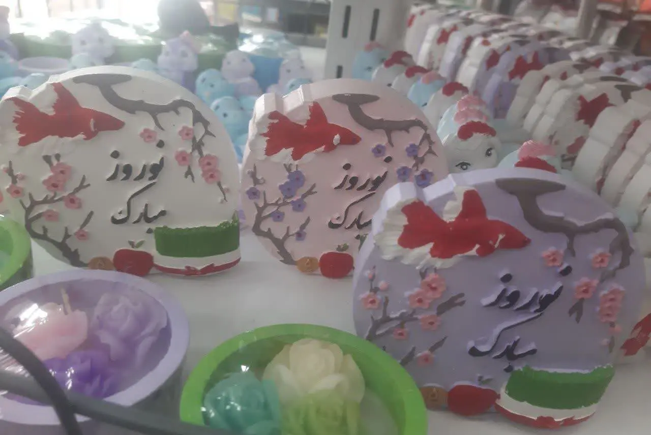 مجسمه هفت سین نوروز 
