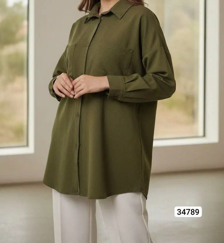 مانتو کتان پاییزه😍