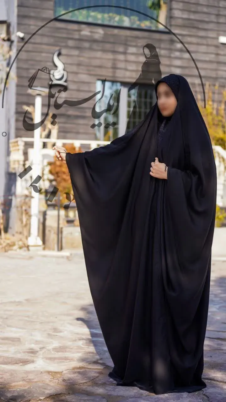 🌺 مدل چادر: جده عربی، عبایی
