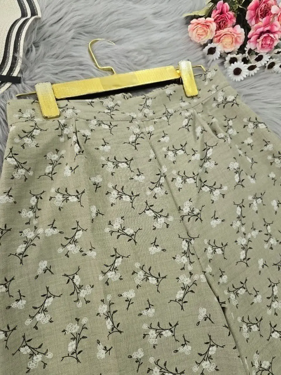 شلوار گل گچی