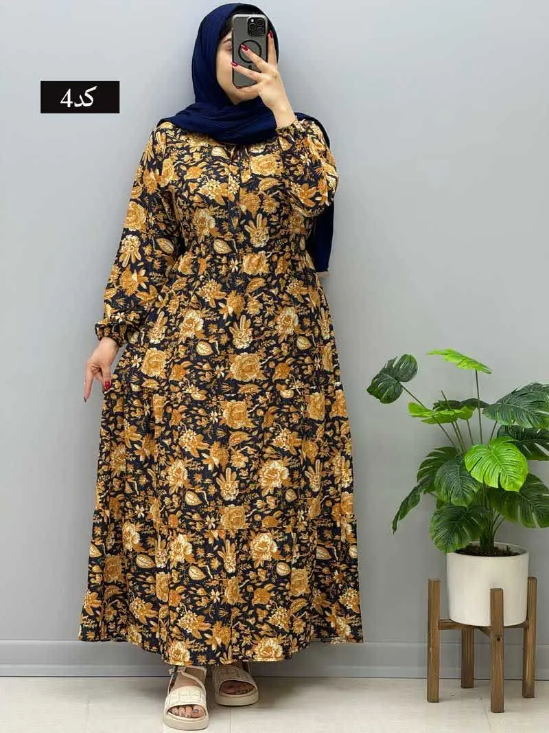 مدل یقه: گرد و دارای بند قابل تنظیم
