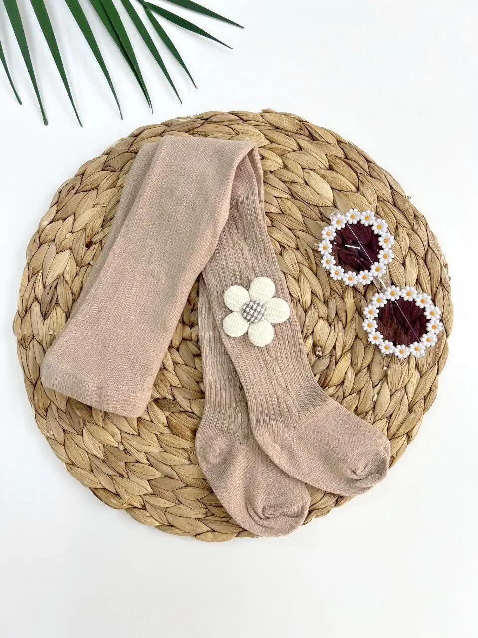 🌼 جوراب شلواری کبریتی بابونه 🌼