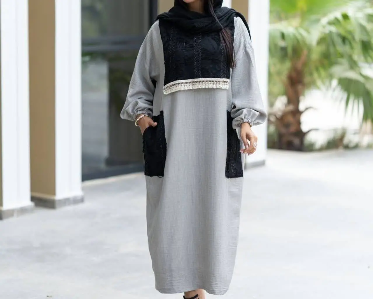 جنس پارچه: صوفیا ژاکارد با...