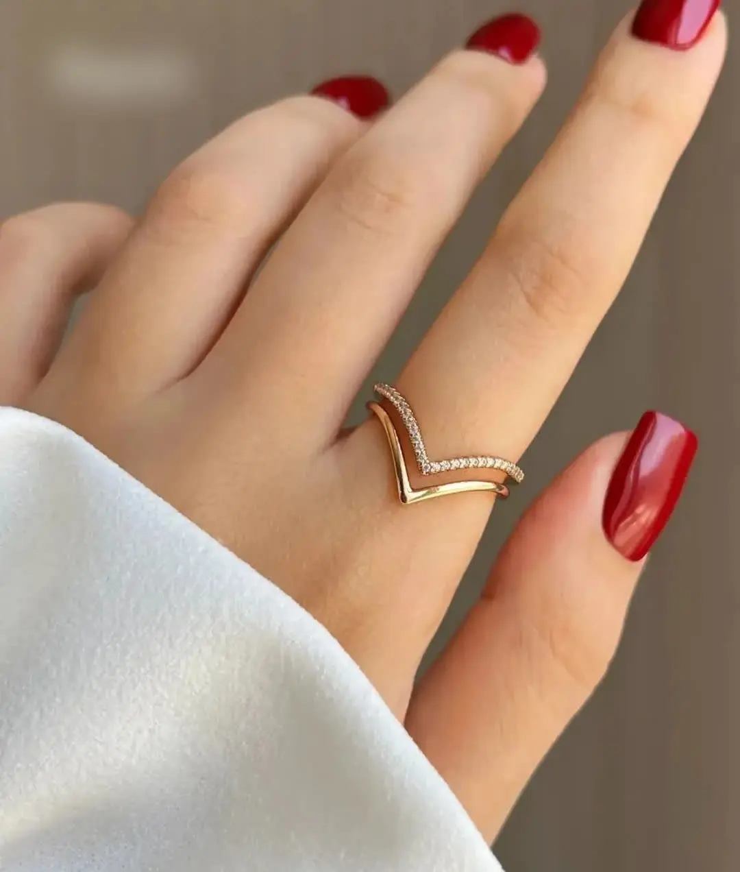 💍انگشتر بسیار زیبا و ظریف ژ...