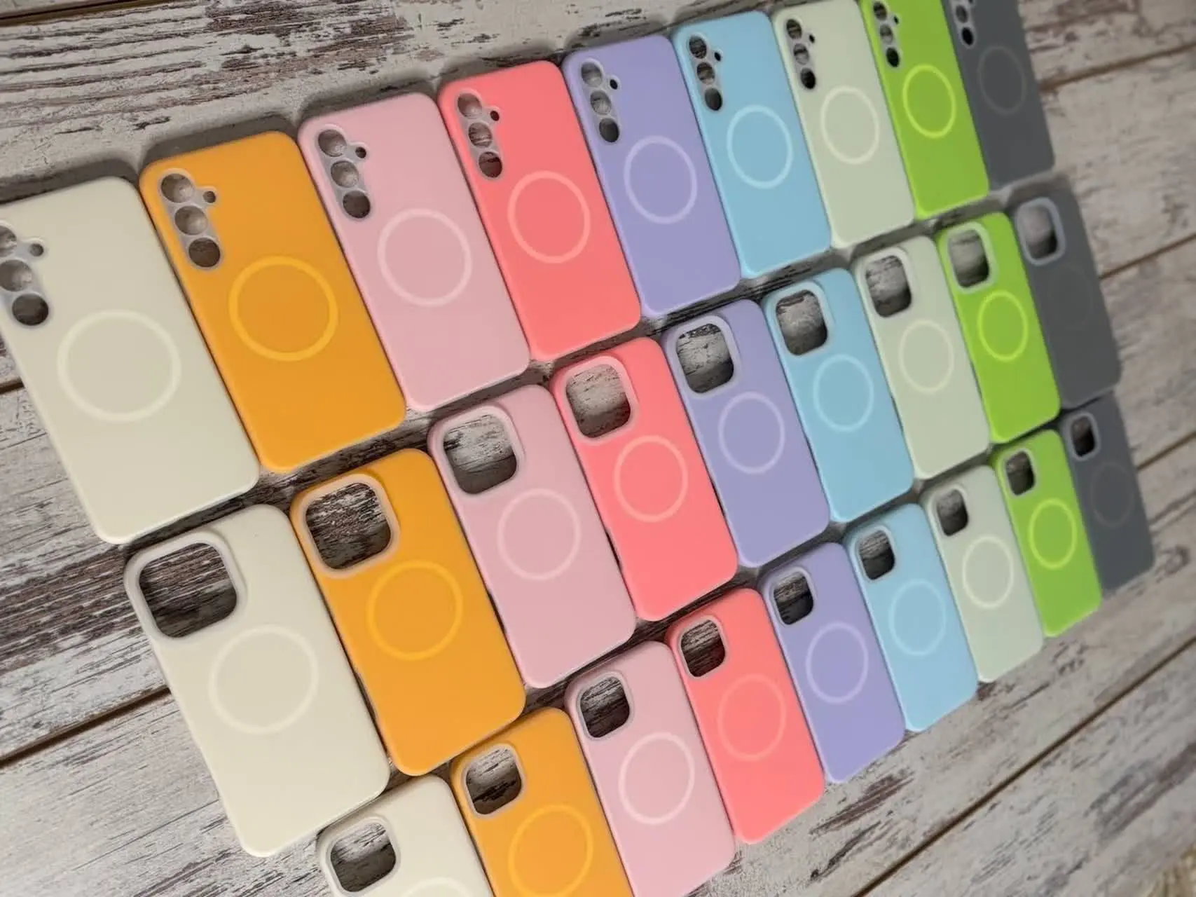 📱مدل قاب: قاب سیلیکون ماتیکی مگسیف ساپرت مخصوص انواع #سامسونگ #آیفون
