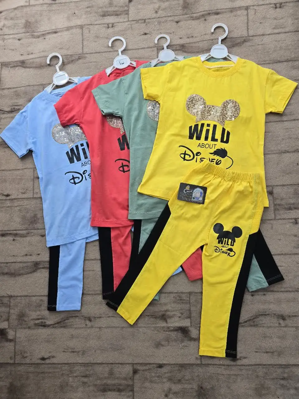 ✨ ست تیشرت شلوارک بلند