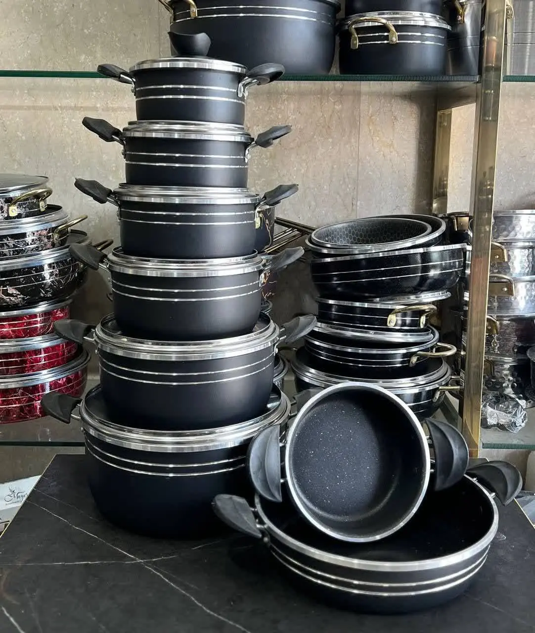 ۱۴پارچه دستگیره مشکی …