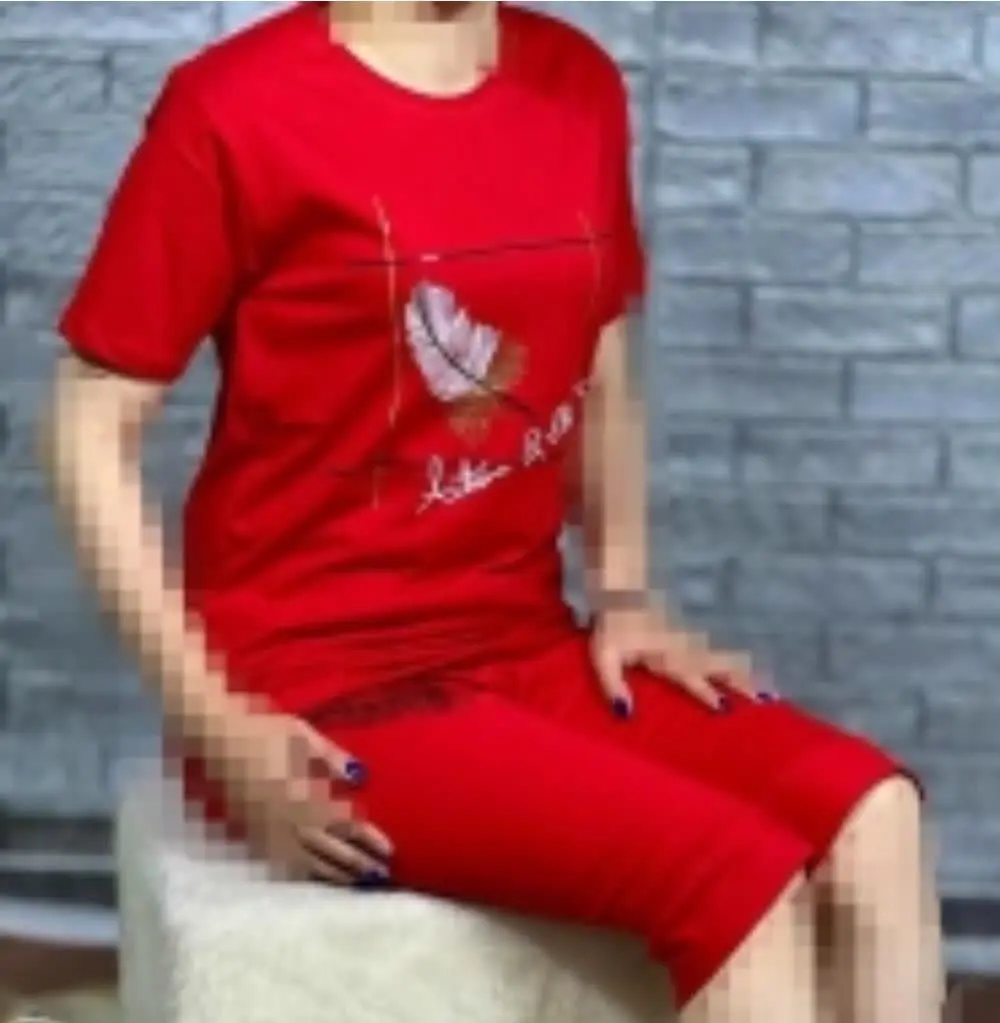 ⚜ نام کالا: تیشرت_شلوارک_پر🪶
