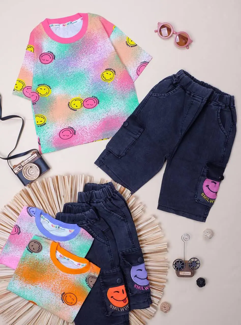 👕نام: #تیشرت شلوارک استیکر 
