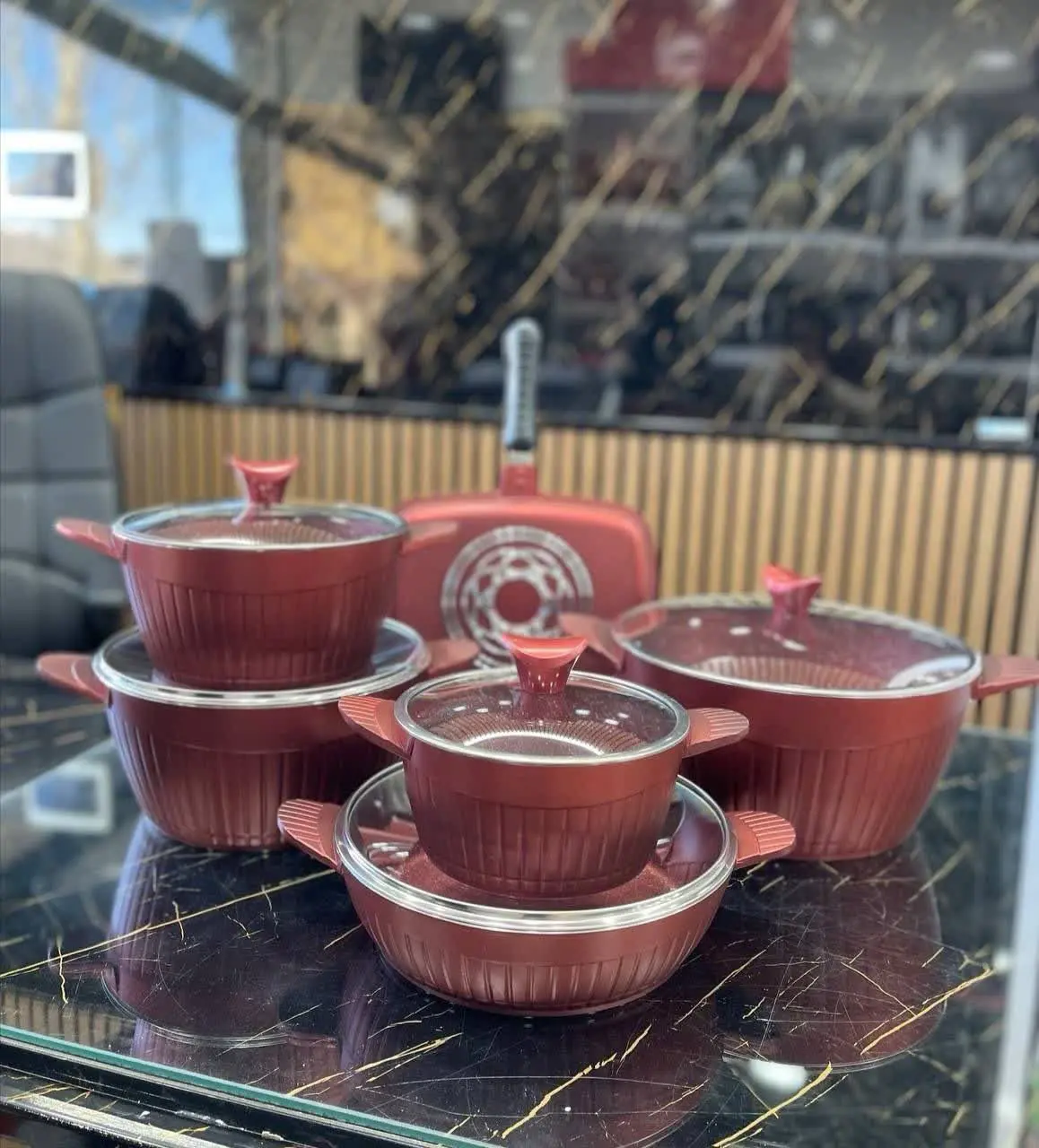 سرویس قابلمه ۱۲پارچه marcel💥