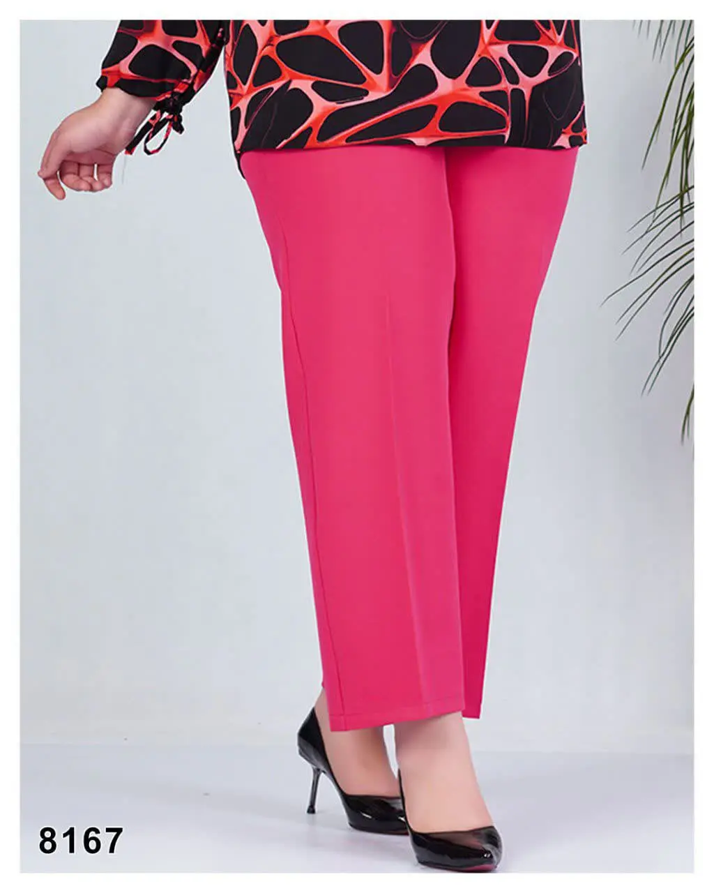 شلوار مجلسی جلوزیپ کمرکشدار
