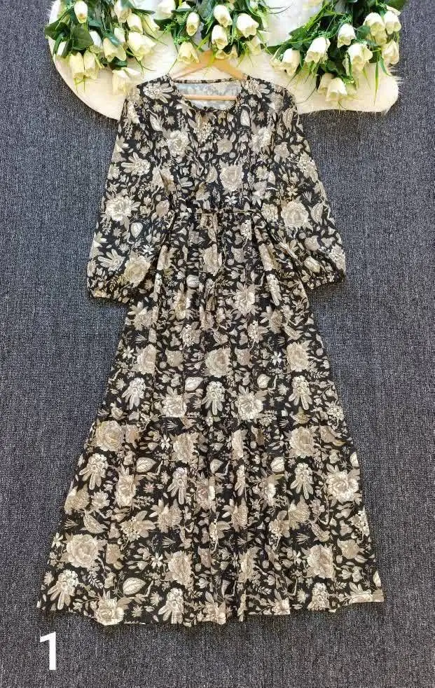 پیراهن ساحلی فلور