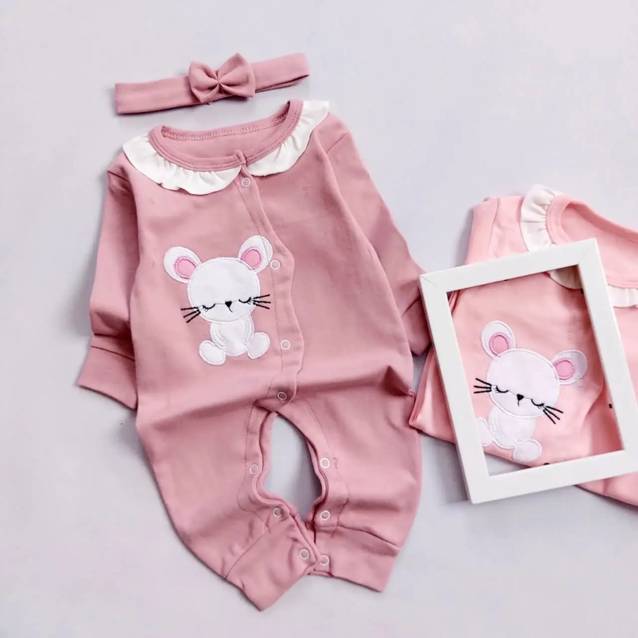 سرهمی و هدبند موش گلدوزی🐭
