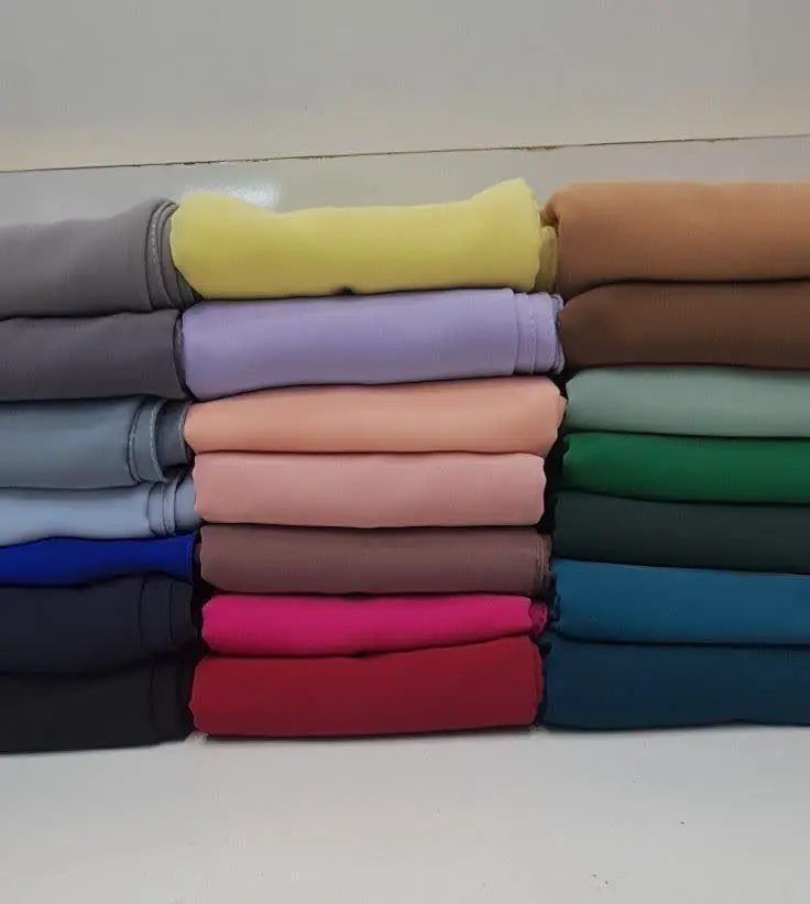 روسری حریر کرپ
