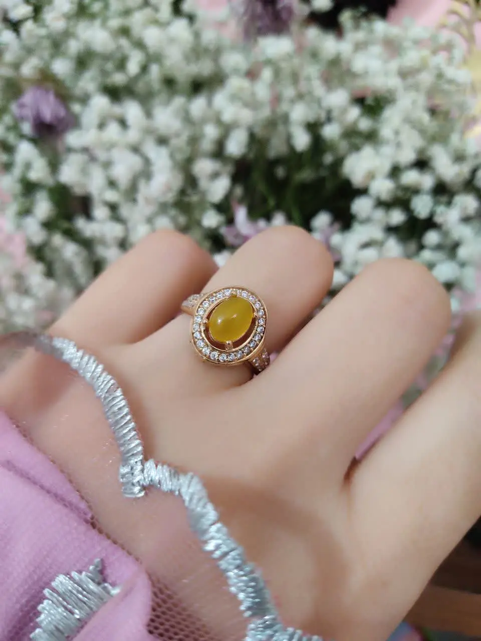 عقیق زرد و خوشرنگ شارژ شد😍
