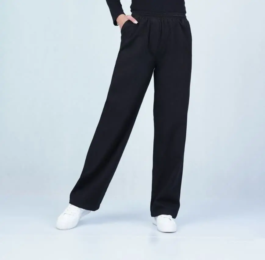 موجودی شلوارهای کتان نیم بگ