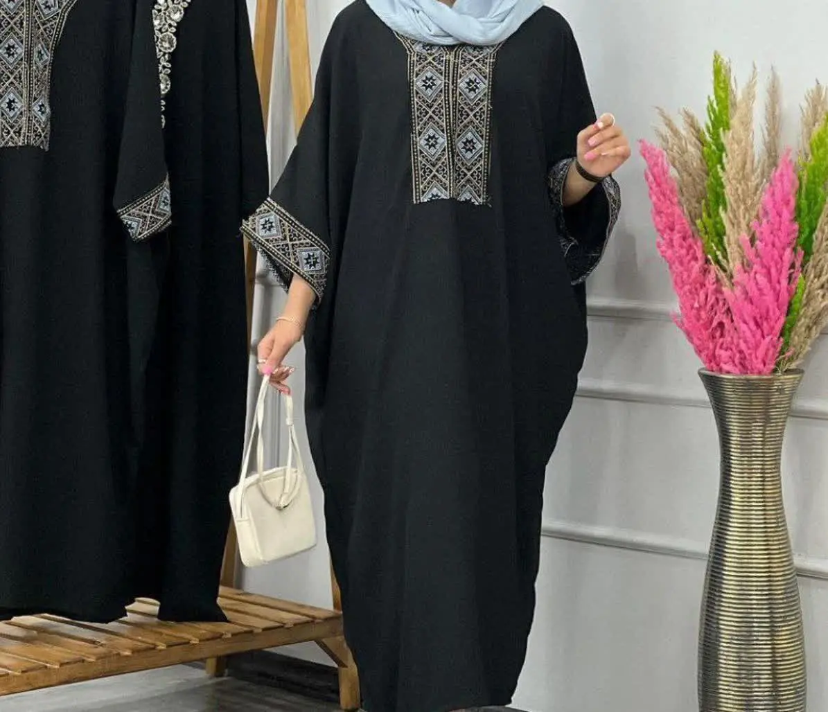 🛍نام: پیراهن بلند شکوفه🌱
