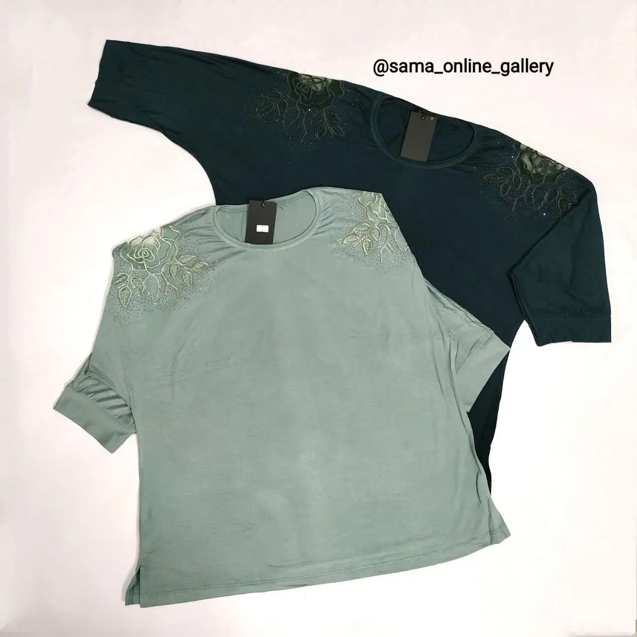 🍃آستین سه ربع، مدل کیمینو 
