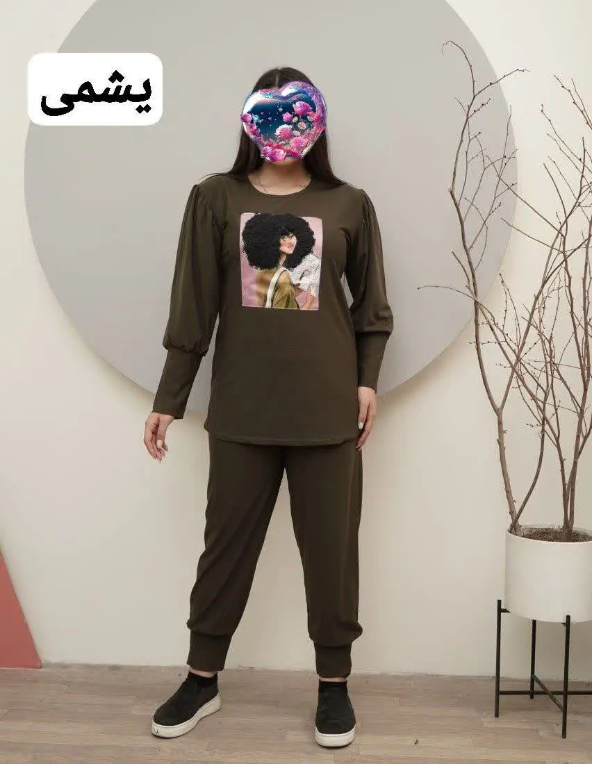 🖋نام: تونیک شلوار تیکه دوزی ۱۶۲
