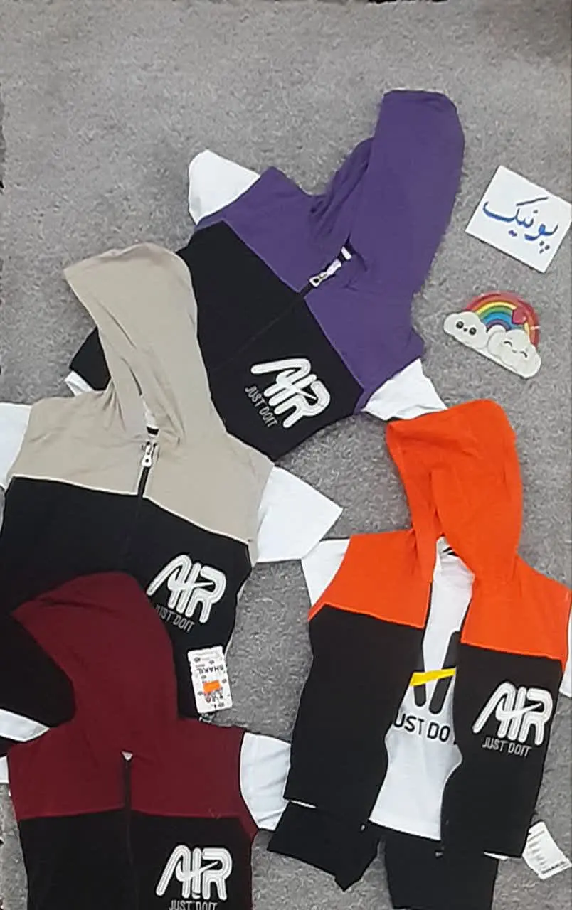 رنگ بندی متنوع
