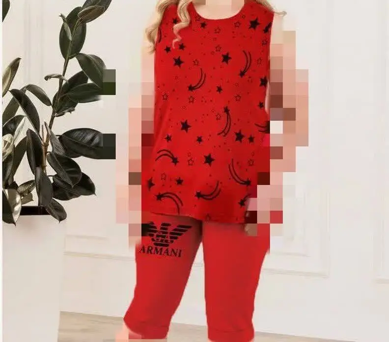 ⚜️ تاپ شلوارک کهکشانی
