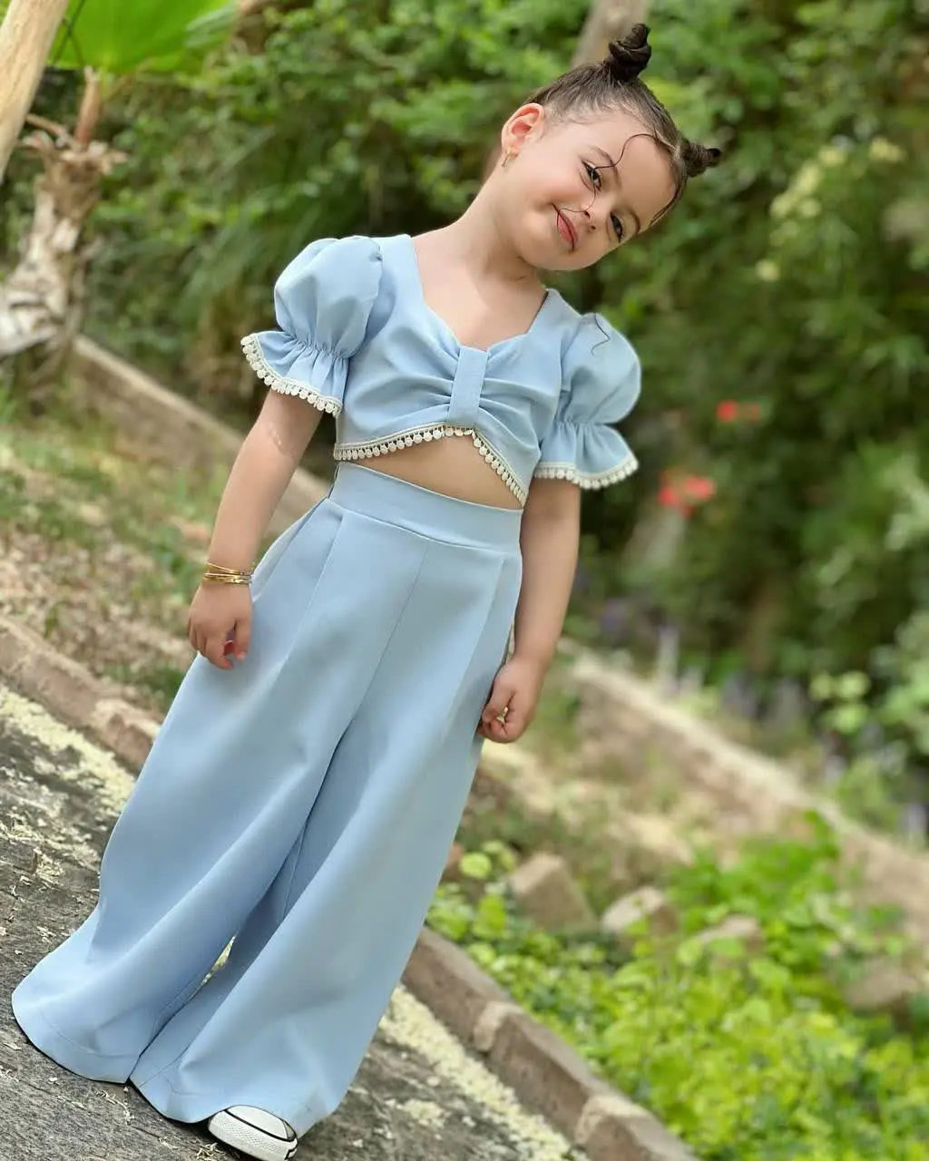 💎💎 کراپ شلوار نسیم 🥰