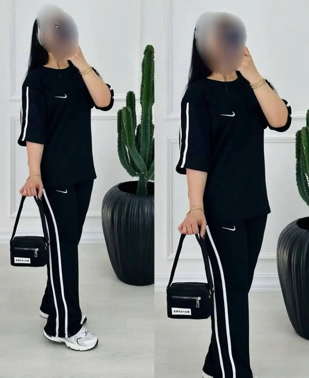 نام: ست تیشرت شلوار NIKE ✅️ ۲
