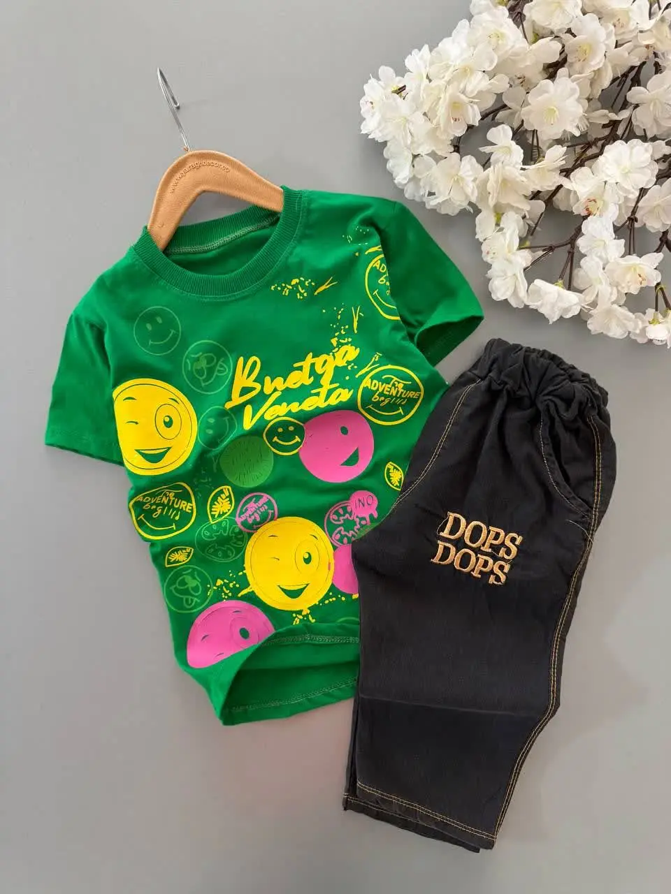 💞 تیشرت شلوارک اقتصادی استیکر 💞
