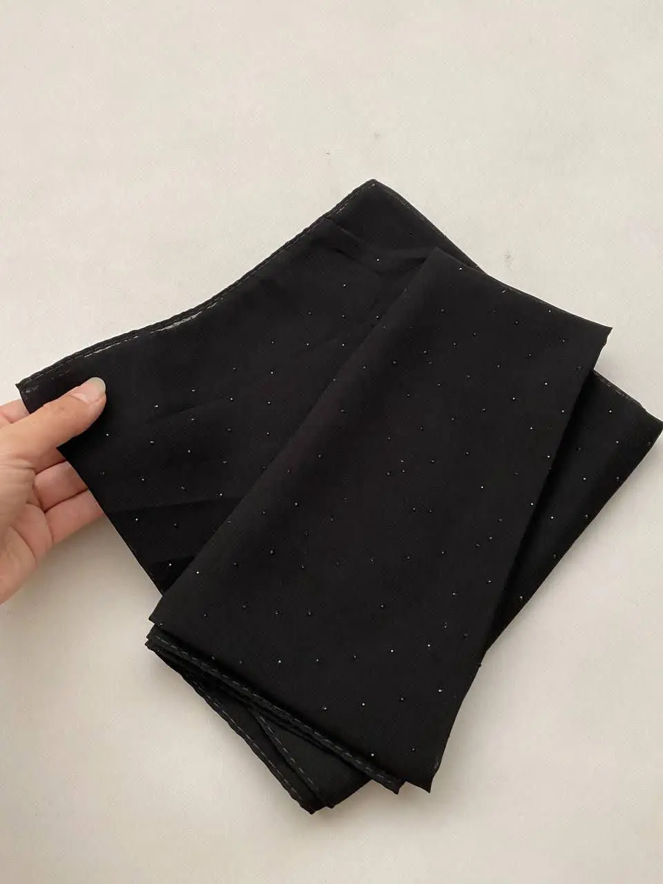 روسری حریر کرپ
