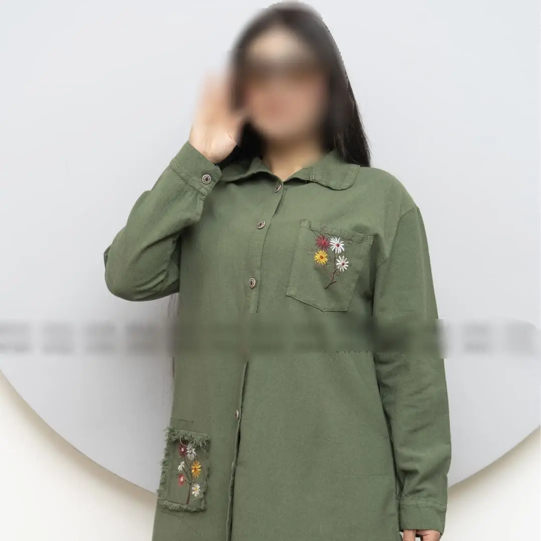 💥 #مانتو بلند زنانه #ترنم
