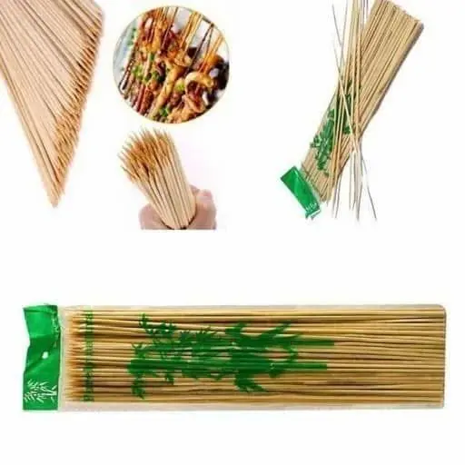 سیخ چوبی ۳۰ سانت بسته‌ای
