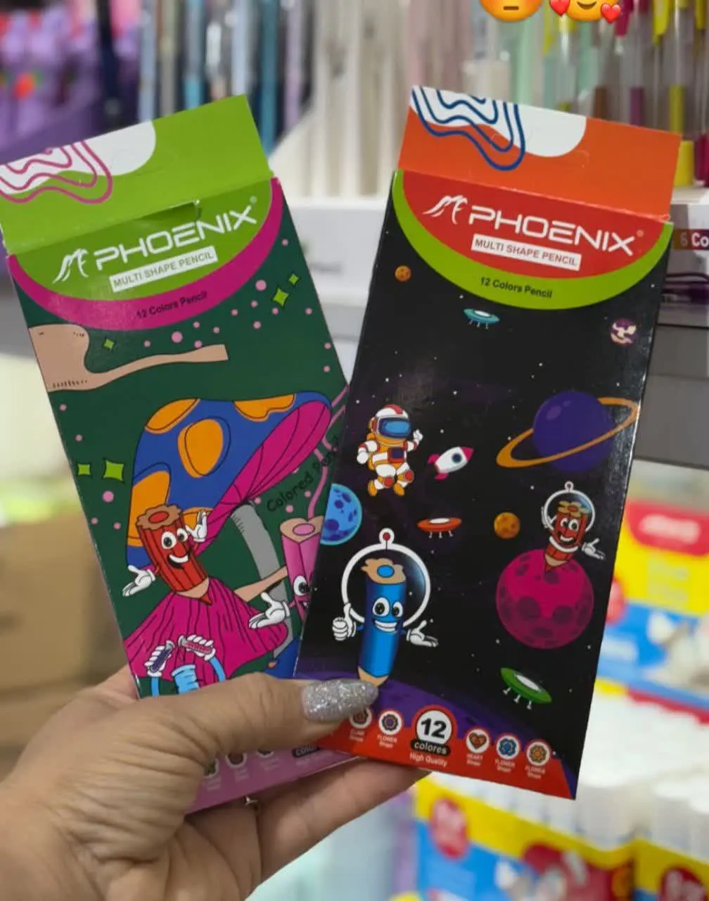 مداد رنگی ۱۲رنگ