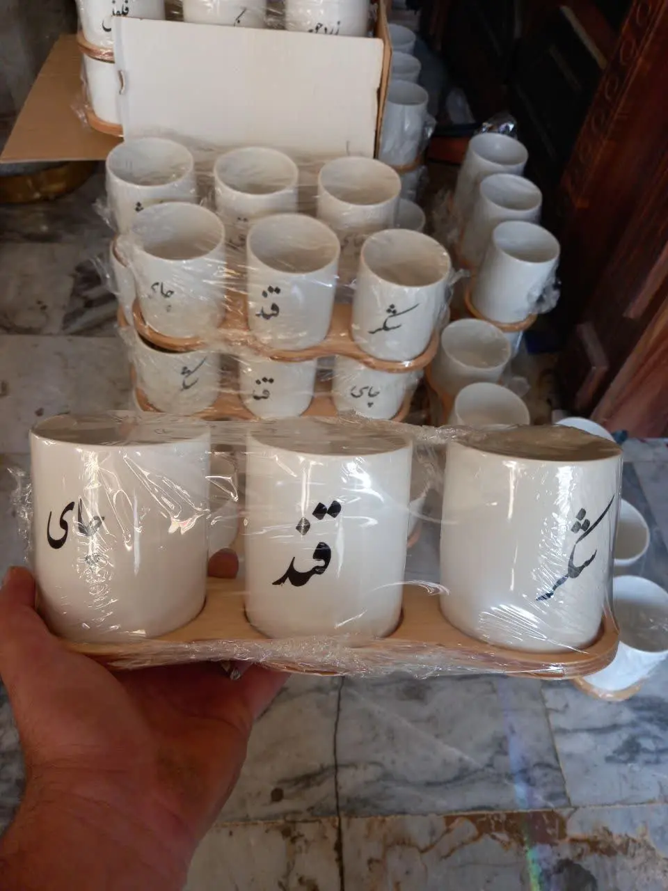 پاسماوری ۳تایی استند دار متوسط