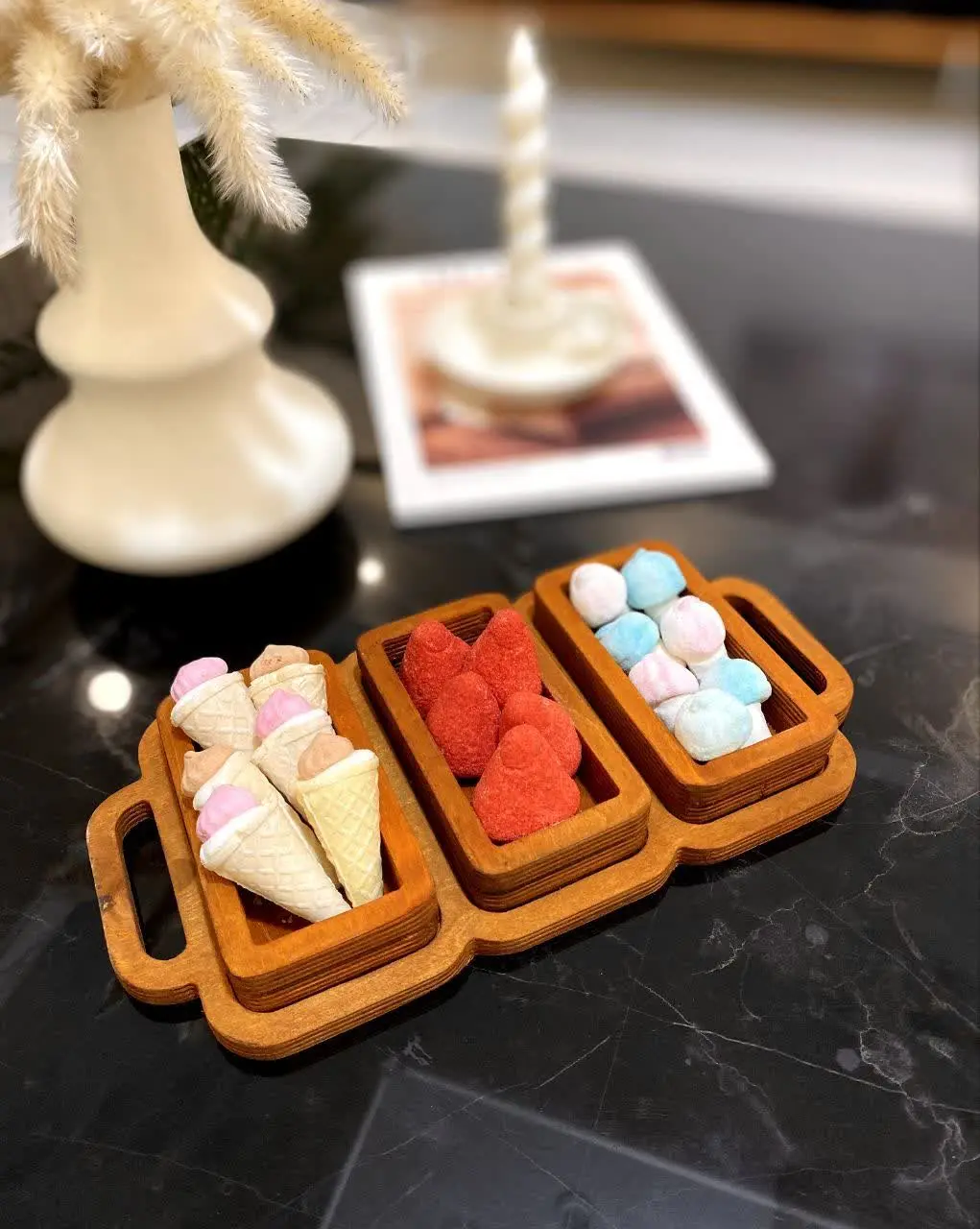 💥اردوخوری سه تایی مستطیل💥