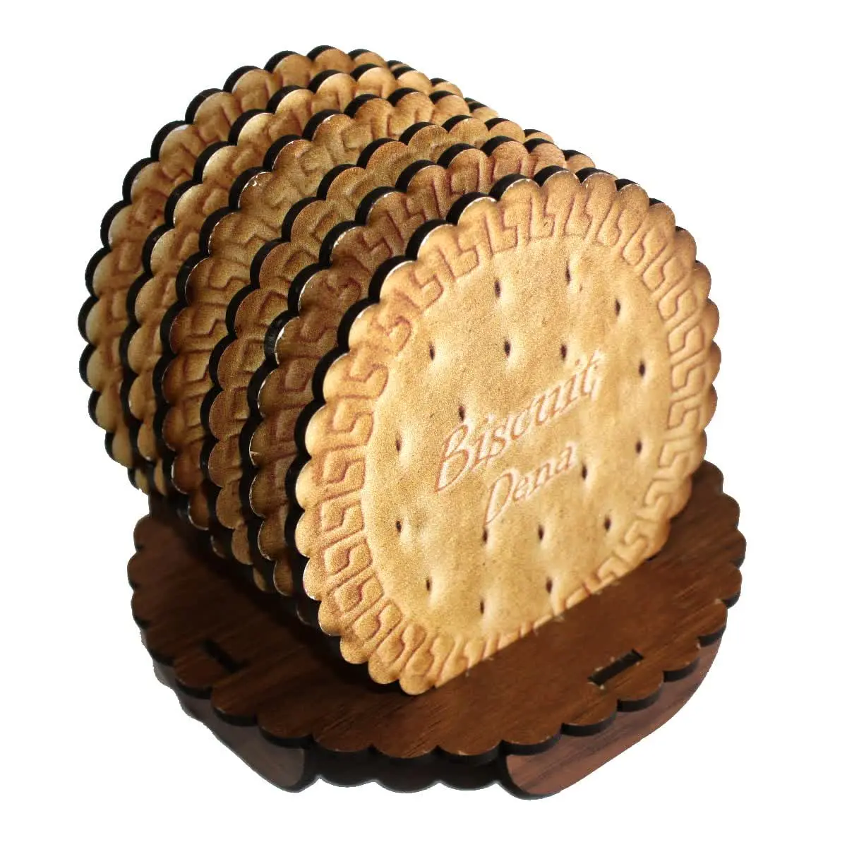 زیر لیوانی مدل بیسکوییت
