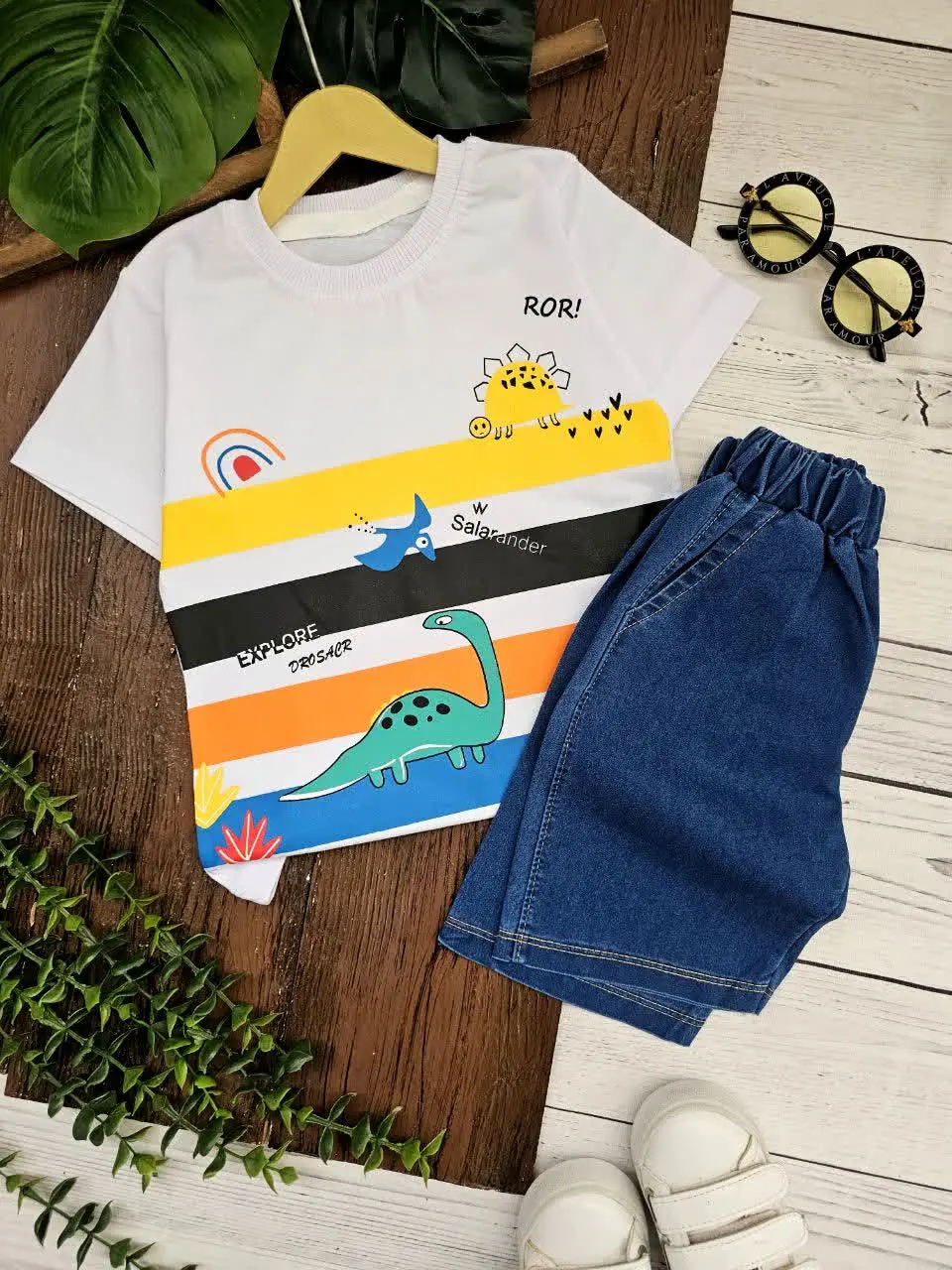 تیشرت و شلوارک پسرانه Ror
