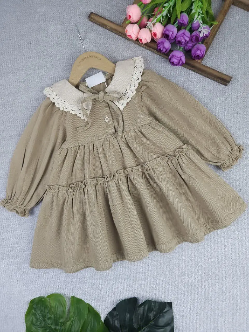 پیراهن دخترانه رها
