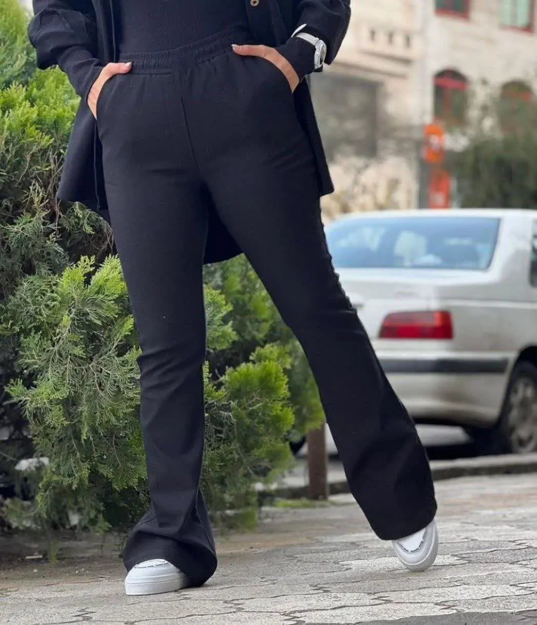 شلوار کتان دمپا