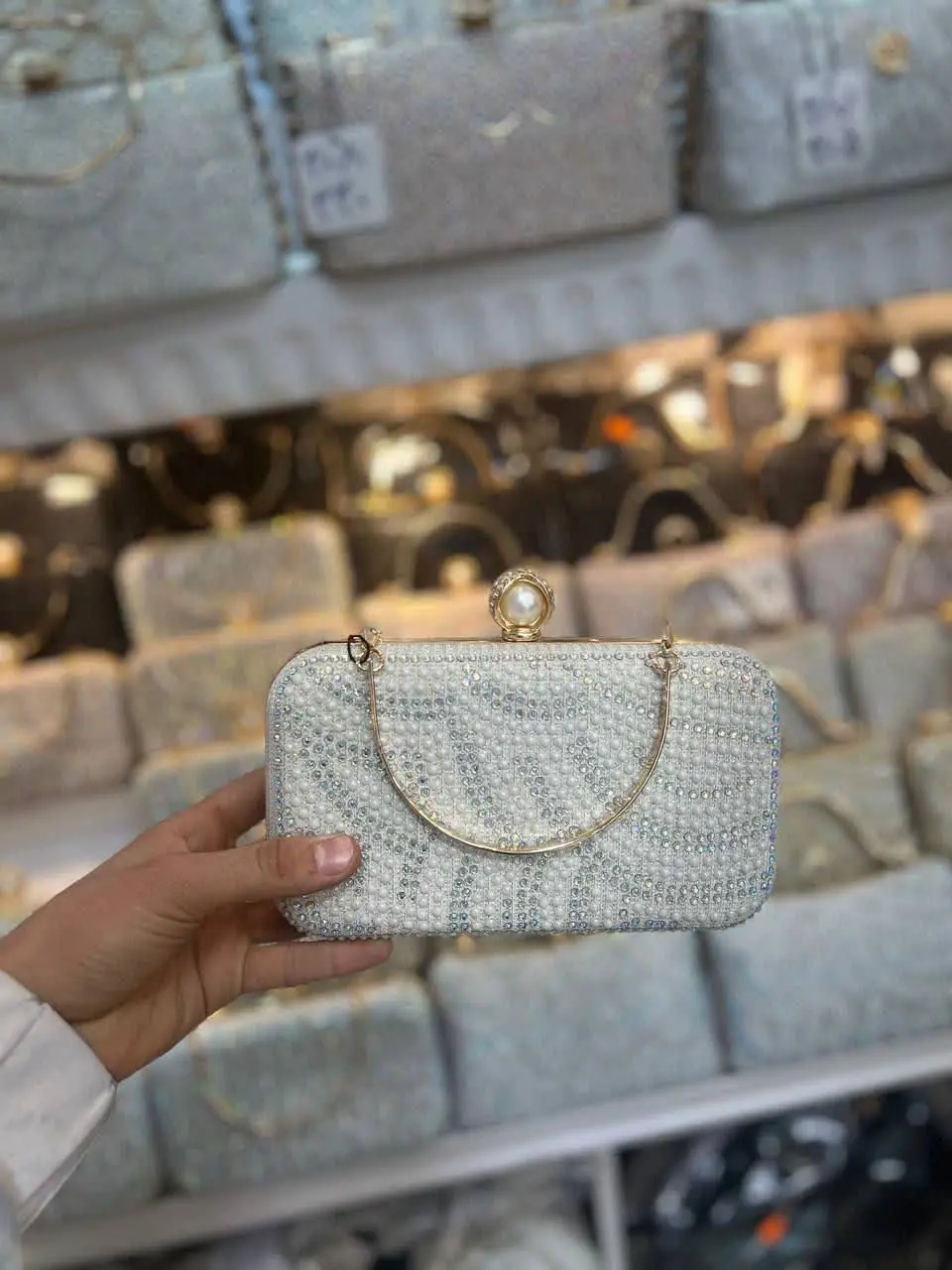 ✔️کیف مجلسی نگین دار 
