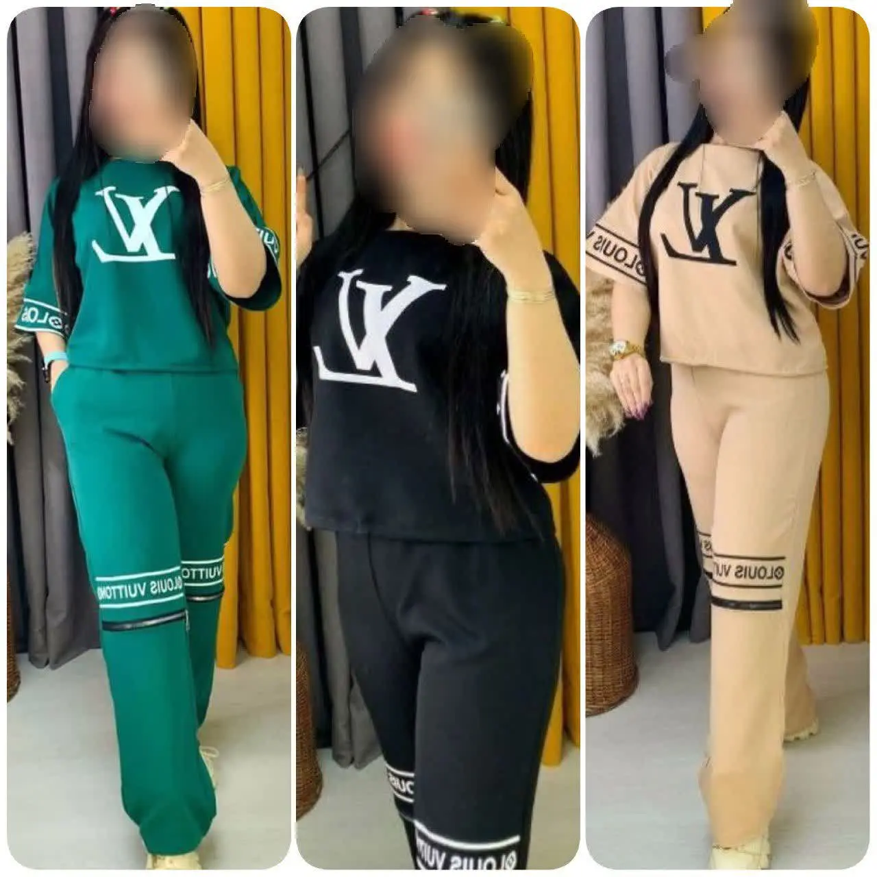 ❤️نام: تیشرت و شلوار LV
