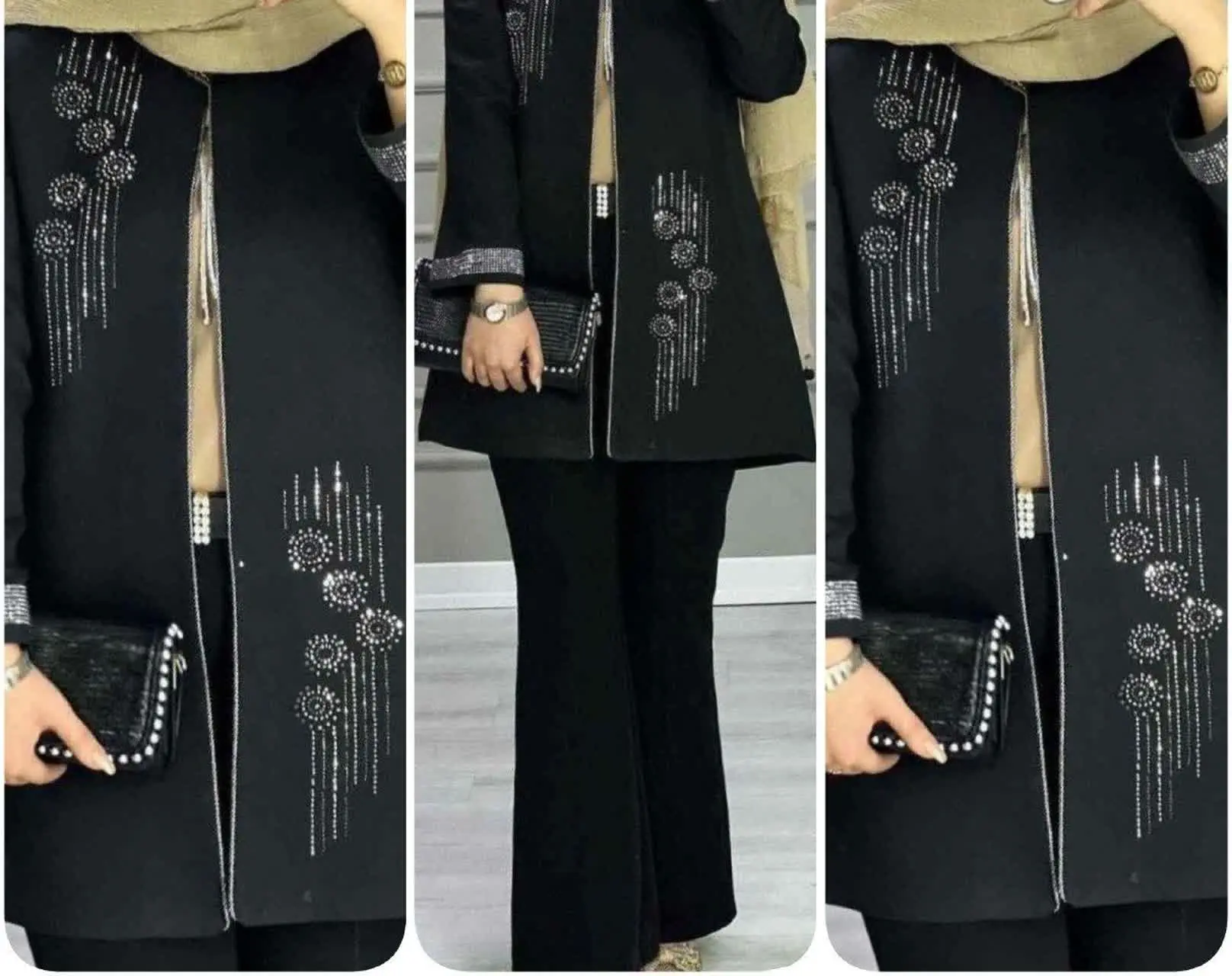 ❤️نام: مانتو مدل شایسته🏴 ((ویژه محرم)) 🏴
