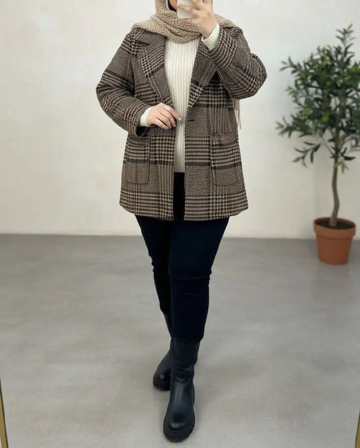 🌷نام: پالتو مانتویی دلتا