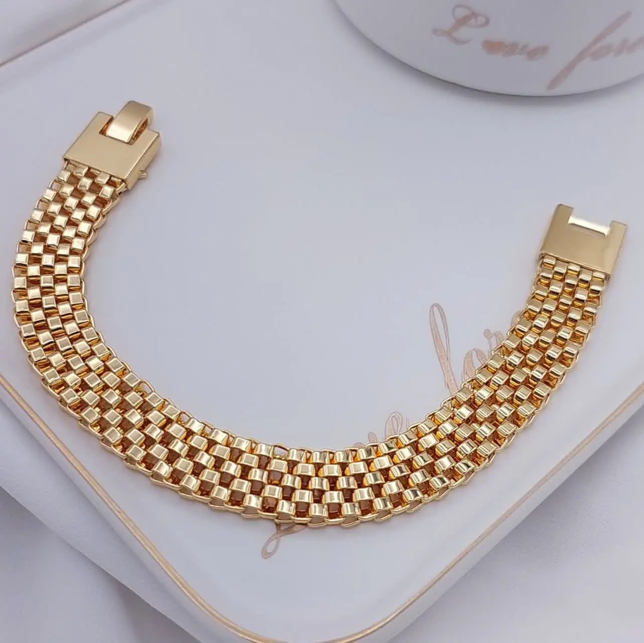 #دستبند طرح طلا حصیری جدید😍
