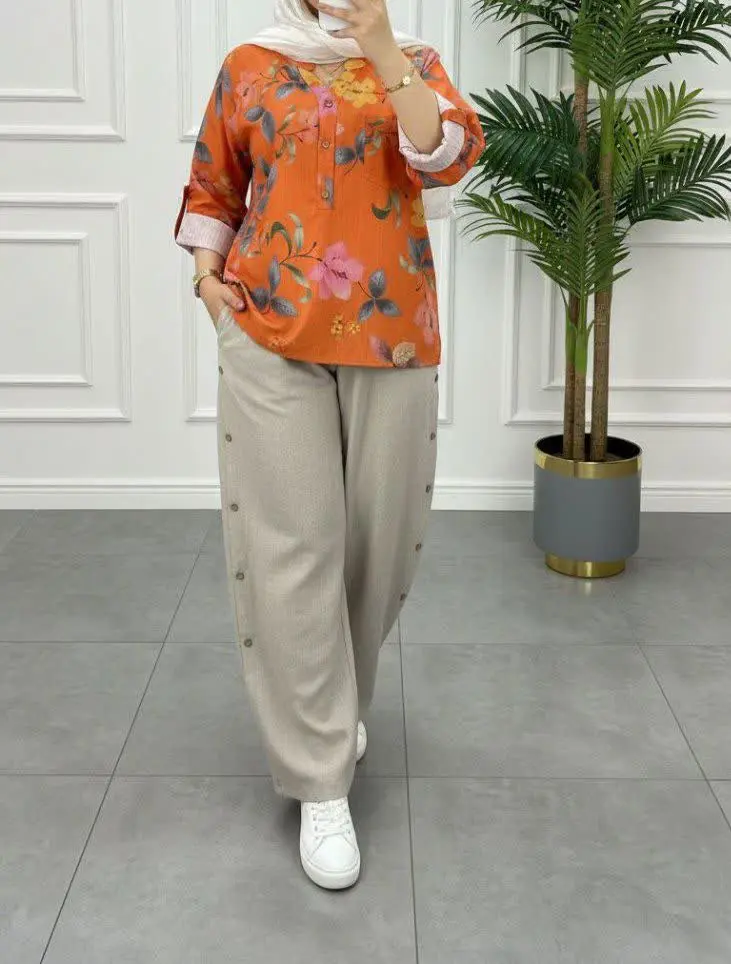 شومیز شلوار بهارک